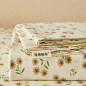 Class A Old Coarse Cloth Cotton ThreePiece Set Cotton Bed Sheet Single Double Bed Single Household Single Product Pillowcase
