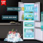 Konka Household Multidoor Fourdoor Refrigerator Nonfrequency Conversion Threetemperature Zone Energy