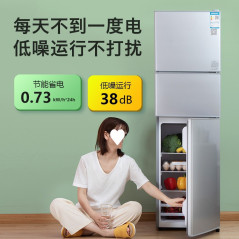 Energy Efficiency 206239litre Threedoor Household Refrigerator Small Energy Saving Twodoor