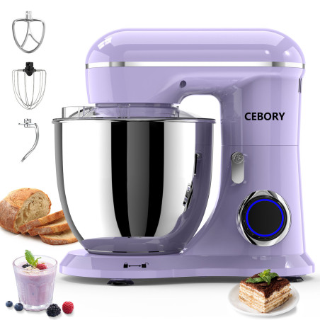 3IN1 Electric Stand Mixer 660W 10Speed With Pulse Button Attachments
