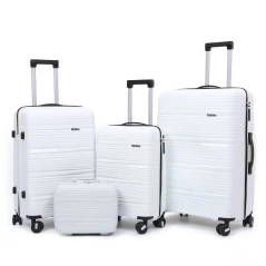 PP Zipper Box Foreign Trade Set Three Sets Four Trolley