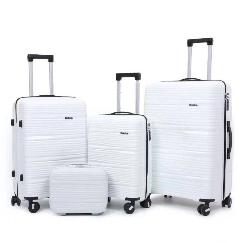 PP Zipper Box Foreign Trade Set Three Sets Four Trolley