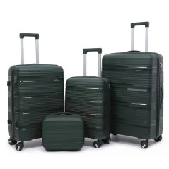 PP Zipper Box Foreign Trade Set Three Sets Four Trolley