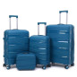 PP Zipper Box Foreign Trade Set Three Sets Four Trolley