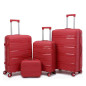 PP Zipper Box Foreign Trade Set Three Sets Four Trolley