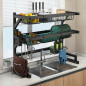 Stainless Steel Kitchen Sink Rack Countertop Multifunctional Dish Rack Dish Rack Dish Rack Dish Storage Rack For Sink