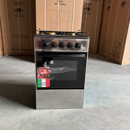 Factory Direct Independent Kitchen 4 Stainless Steel Oven Gas Stove Commercial Automatic Ignition Gas Stove Grill