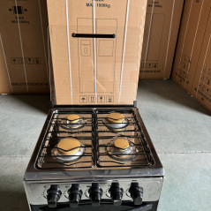 Factory Direct Independent Kitchen 4 Stainless Steel Oven Gas Stove Commercial Automatic Ignition Gas Stove Grill